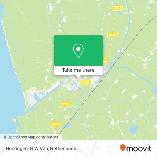 Heeringen, G W Van map