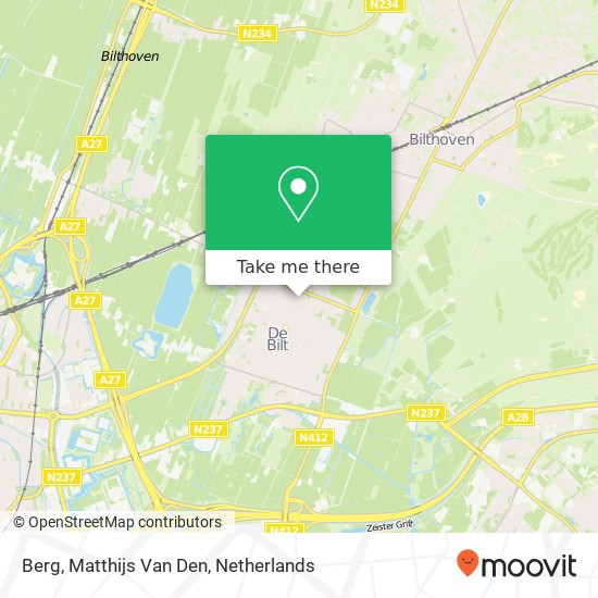 Berg, Matthijs Van Den map