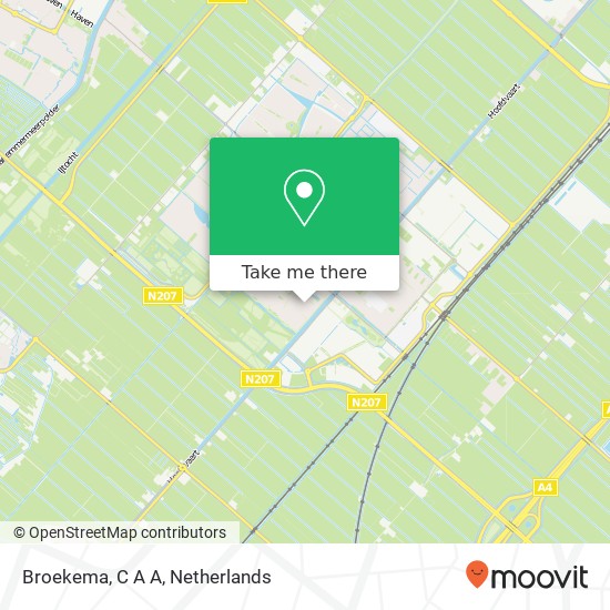 Broekema, C A A map