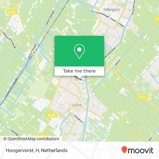 Hoogervorst, H map