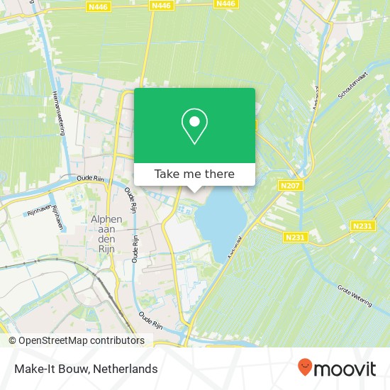 Make-It Bouw map