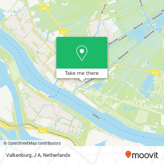 Valkenburg, J A map