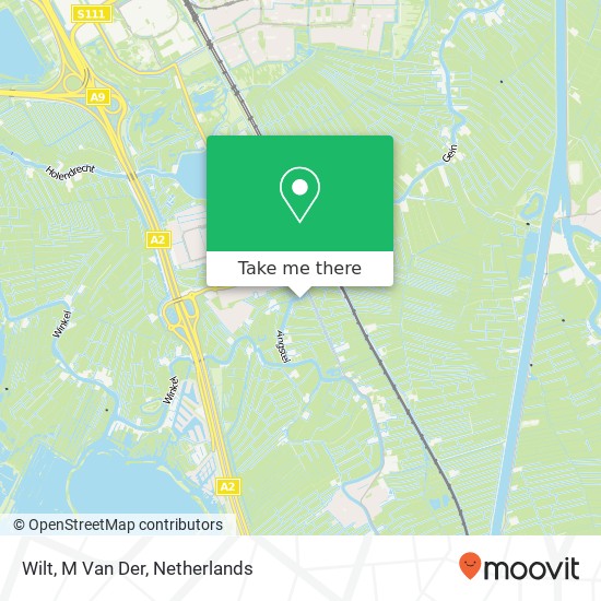 Wilt, M Van Der map