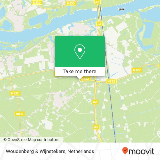 Woudenberg & Wijnstekers map