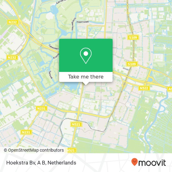 Hoekstra Bv, A B map
