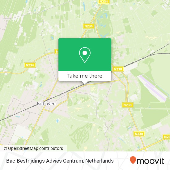 Bac-Bestrijdings Advies Centrum map