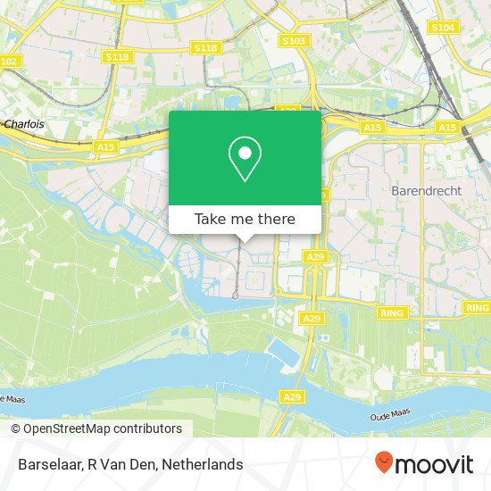 Barselaar, R Van Den map