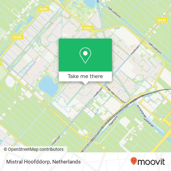 Mistral Hoofddorp map