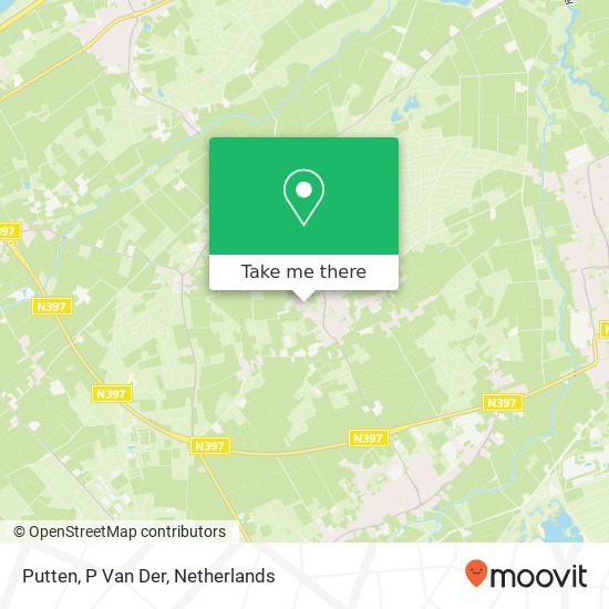 Putten, P Van Der map