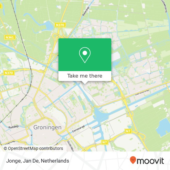 Jonge, Jan De map