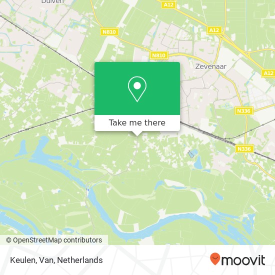 Keulen, Van map