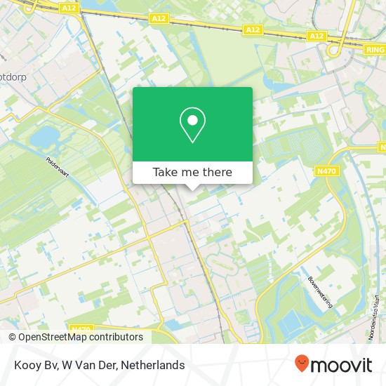 Kooy Bv, W Van Der map