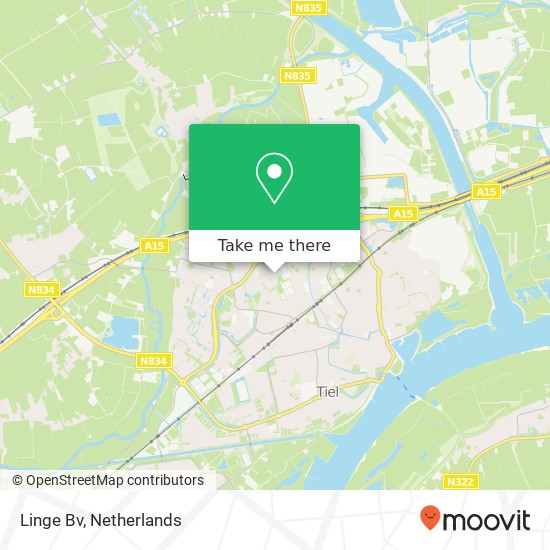 Linge Bv map