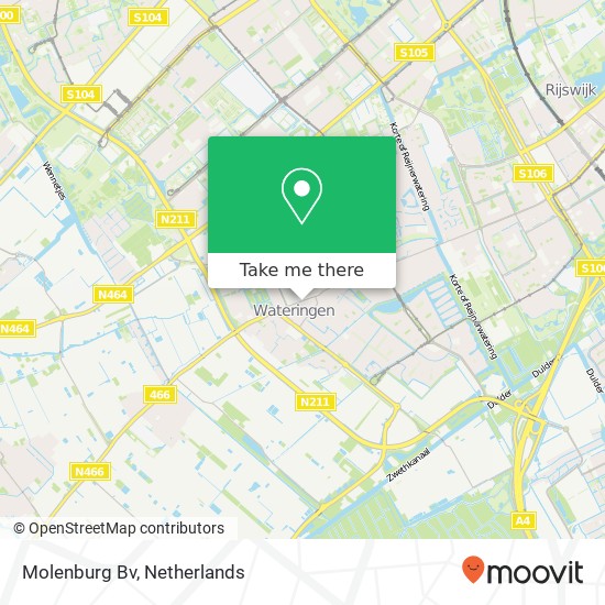 Molenburg Bv map