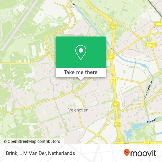 Brink, L M Van Der map