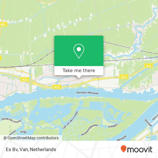 Es Bv, Van map