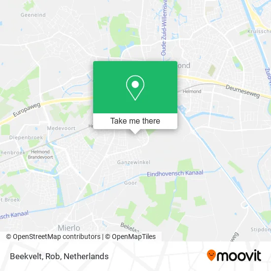 Beekvelt, Rob map