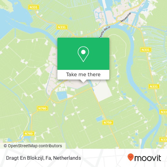 Dragt En Blokzijl, Fa map