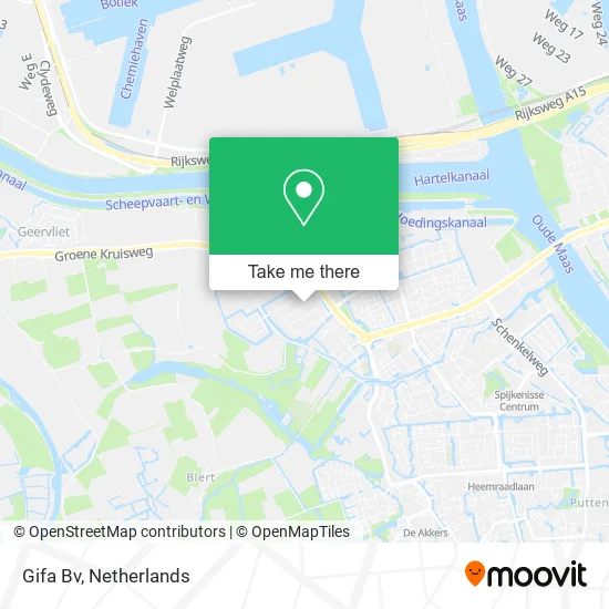 Gifa Bv map