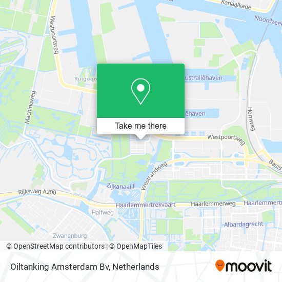 Oiltanking Amsterdam Bv map