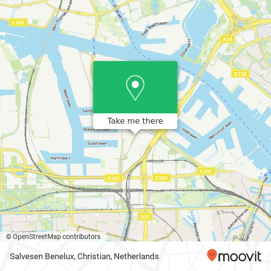 Salvesen Benelux, Christian map