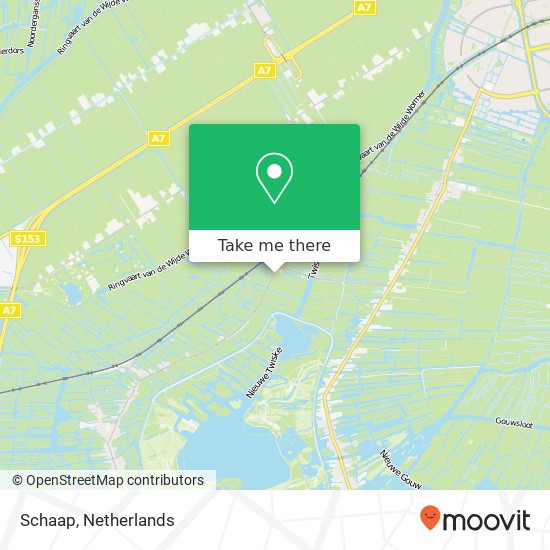 Schaap map