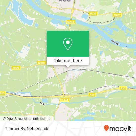 Timmer Bv map