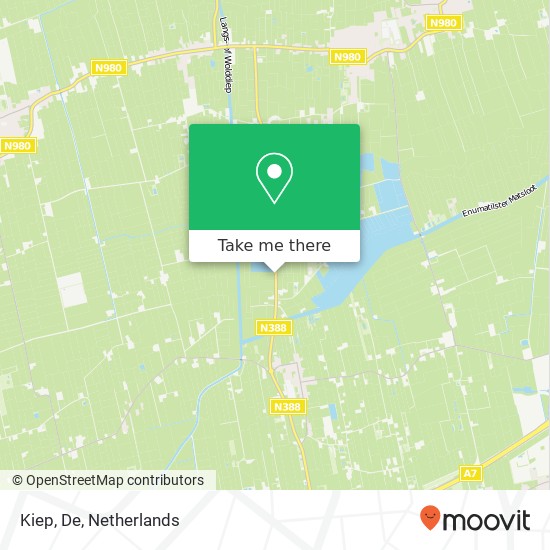 Kiep, De map