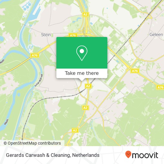 Gerards Carwash & Cleaning, Sanderboutlaan 23 Karte