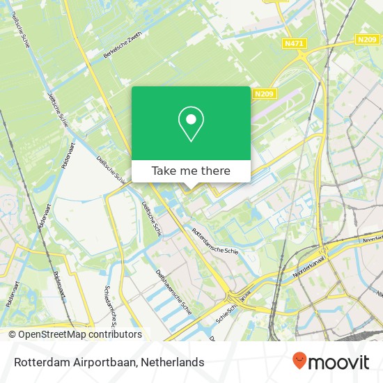 Rotterdam Airportbaan, 3045 Rotterdam Karte