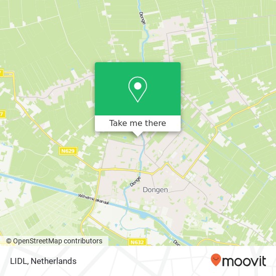 LIDL, Windmolenweg 4 map