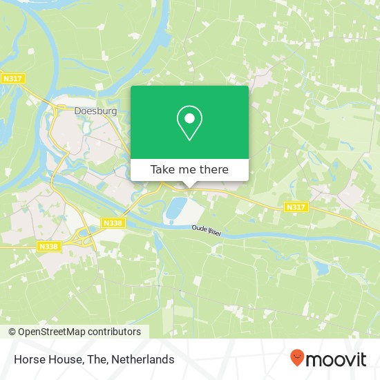Horse House, The, Rijksweg 15 map