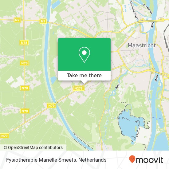 Fysiotherapie Mariëlle Smeets, Tongerseweg 330 map