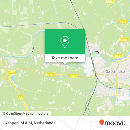 Kapperij M & M, Krugerstraat 1A map