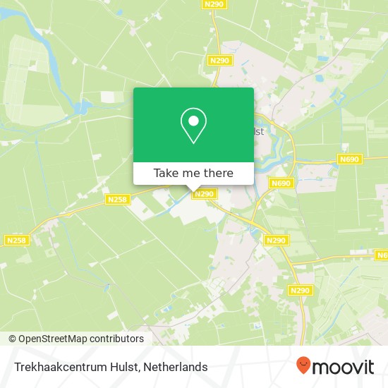 Trekhaakcentrum Hulst, Afrikaweg 4 map