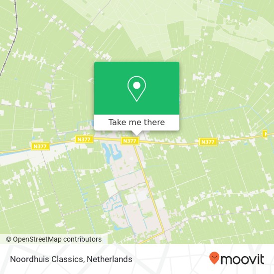 Noordhuis Classics, Den Hulst 50 map