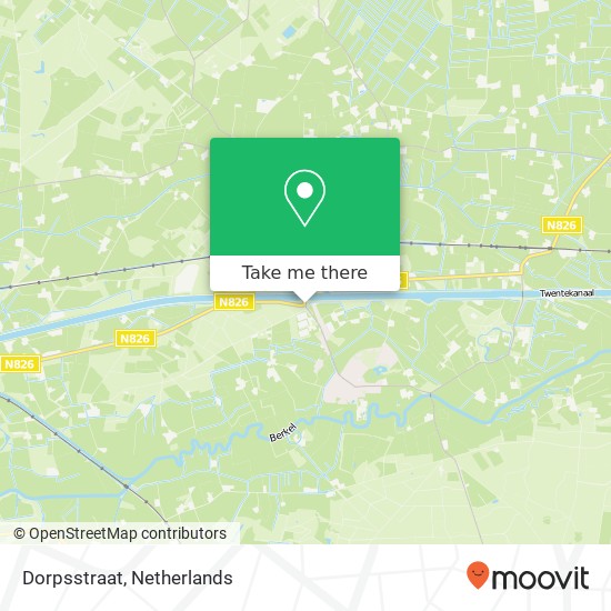 Dorpsstraat, 7218 Almen map