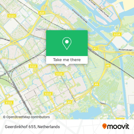 Geerdinkhof 655 map