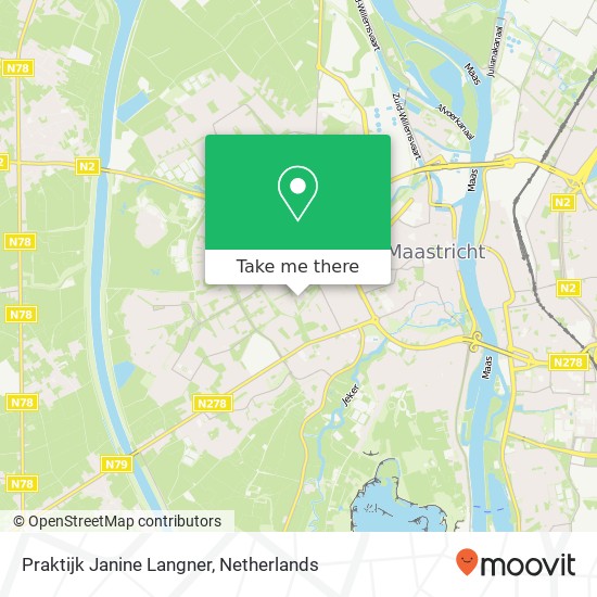 Praktijk Janine Langner, Brouwersweg 100 map