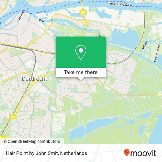 Hair Point by John Smit, Rechte Zandweg 1 map