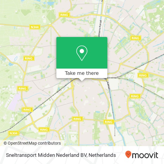 Sneltransport Midden Nederland BV, Arnhemseweg 38 Karte