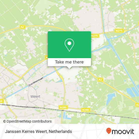 Janssen Kerres Weert, Graafschap Hornelaan 169 map