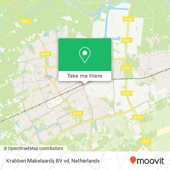 Krabben Makelaardij BV vd, Gasstraat 20A Karte