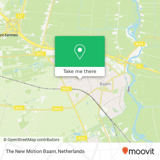 The New Motion Baarn map