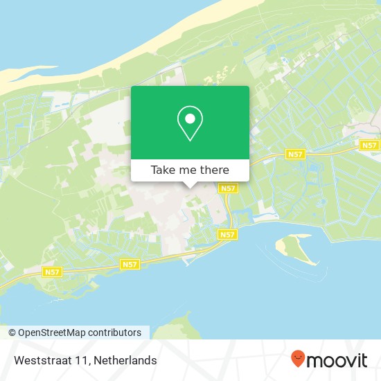 Weststraat 11, 3253 AR Ouddorp map