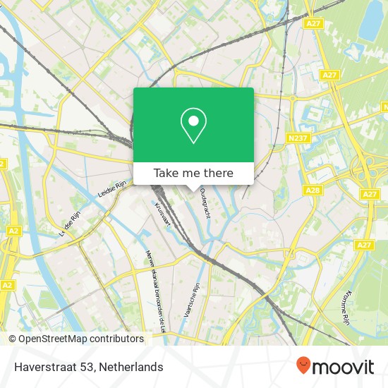 Haverstraat 53, 3511 NB Utrecht map