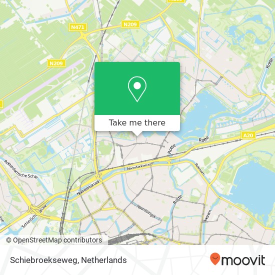 Schiebroekseweg, 3051 Rotterdam map