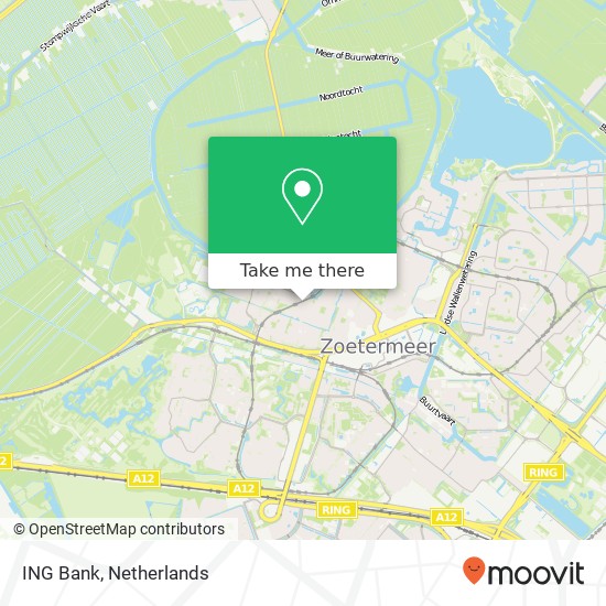 ING Bank, Kentgensplein 24 map