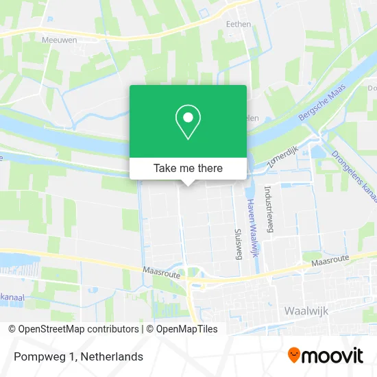 Pompweg 1 map