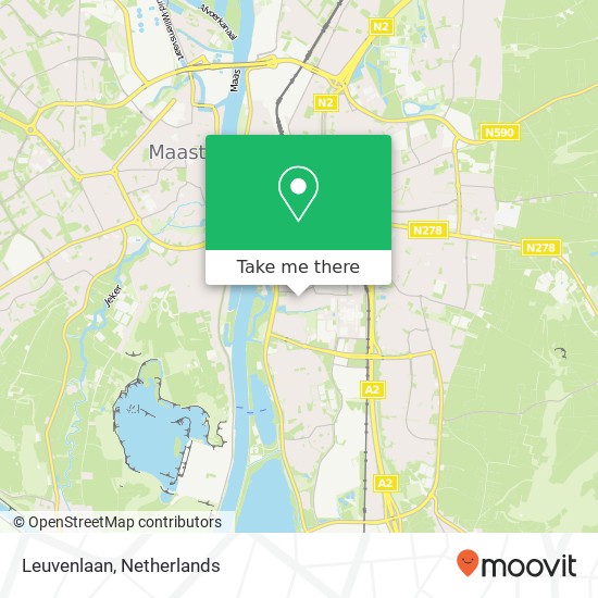 Leuvenlaan, 6229 Maastricht map